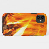 Lagerfeuer heiß mit Holz Case-Mate iPhone Hülle (Rückseite (Horizontal))