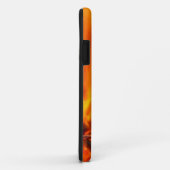 Lagerfeuer heiß mit Holz Case-Mate iPhone Hülle (Hinten/Rechts)