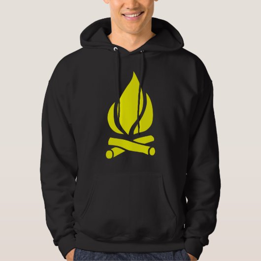 Lagerfeuer Hoodie (Vorderseite)