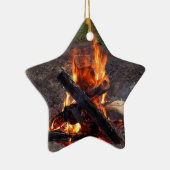Lagerfeuer Keramikornament (Rechts)