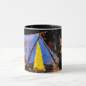 Lagerfeuer, Kunstmalerei von Tom Thomson Tasse (Zentrum)