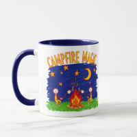 Lagerfeuer-Magie-Kinder-Camping-Nacht-Kunst