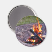 Lagerfeuer Magnet (Vorderseite/Rückseite)