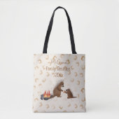 Lagerfeuer Marshmallow-Treffen Tasche (Vorderseite)
