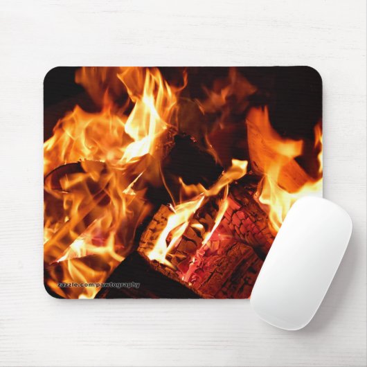 Lagerfeuer Mousepad (Mit Mouse)