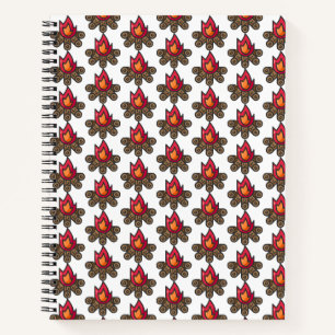 Lagerfeuer Notizblock