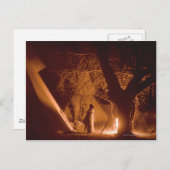 Lagerfeuer Nr. 2 Postkarte (Vorne/Hinten)