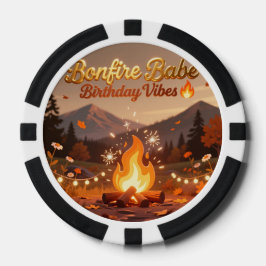 Lagerfeuer-Poker-Chips 🔥 | Cozy Outdoor-Spiel  Pokerchips