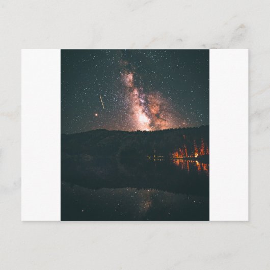 Lagerfeuer Postkarte (Vorderseite)