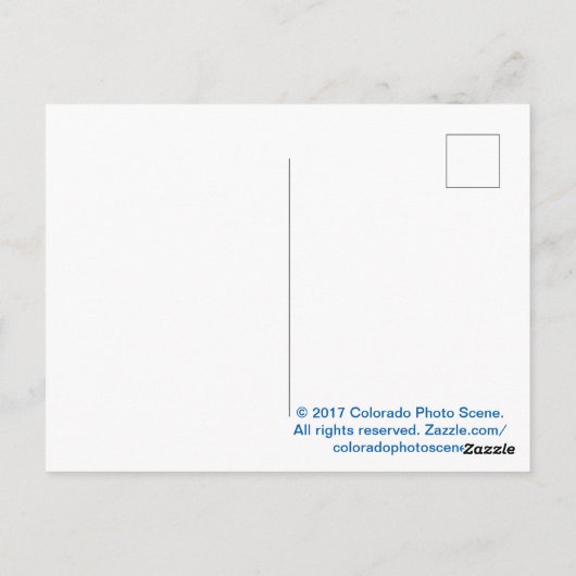 Lagerfeuer Postkarte (Rückseite)