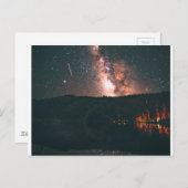 Lagerfeuer Postkarte (Vorne/Hinten)