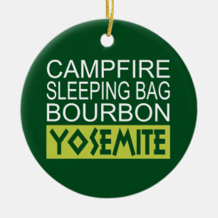 Lagerfeuer-Schlafsack Bourbon Yosemite Keramikornament