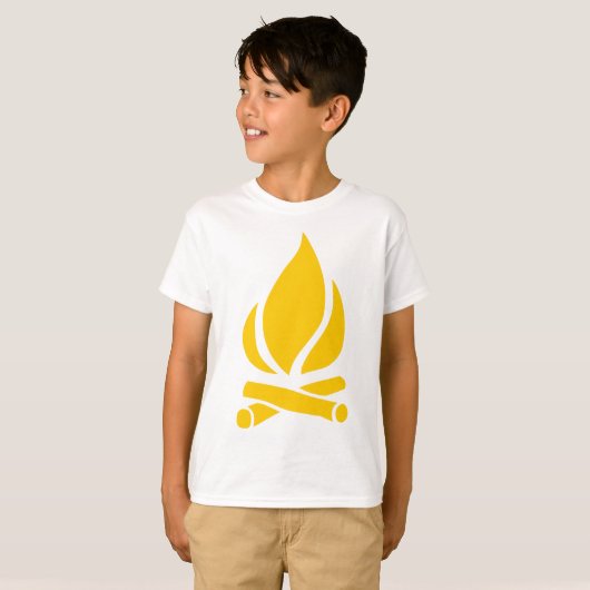 Lagerfeuer T-Shirt (Vorne ganz)