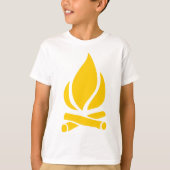 Lagerfeuer T-Shirt (Vorderseite)