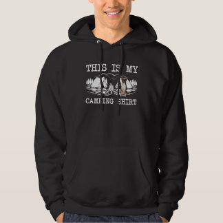 Lagerfeuer Toy Fox Terrier Hund Dies Ist Mein Camp Hoodie