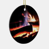 Lagerfeuer-Verzierung Keramik Ornament (Rechts)