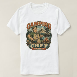 Lagerfeuerkoch Lustiges Camping-T-Shirt T-Shirt