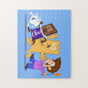 Lagerfeuerraucher Puzzle