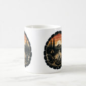Lagerfeuerring Vintage Kaffeetasse (Mittel)