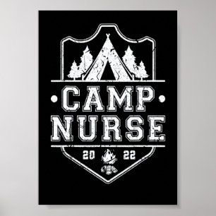 Lagerkrankenschwester 2022 Sommerlager Medizinisch Poster