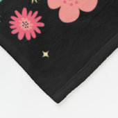 Lagerkrankenschwester Blumenoutfit Sommer Camping Fleecedecke (Ecke)