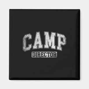 Lagerleiter Berater Lustiges Camping-Design für W Magnet