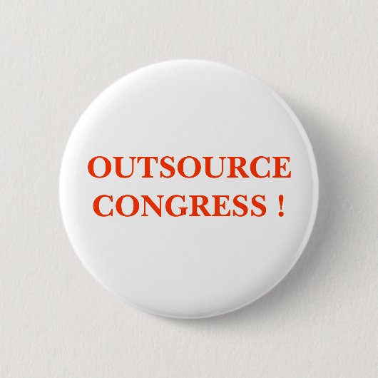 LAGERN SIE KONGRESS AUS! BUTTON (Vorderseite)