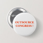 LAGERN SIE KONGRESS AUS! BUTTON (Vorne & Hinten)