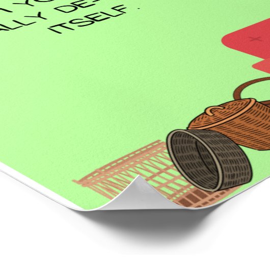 Lagerraum. Poster (Ecke)