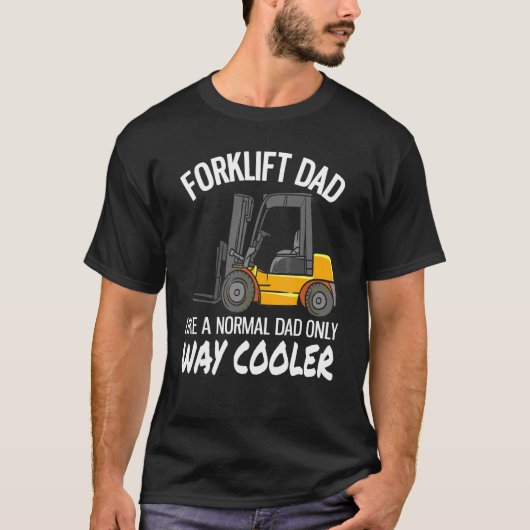 Lagerstaplerfahrer  Stapler-Vater T-Shirt (Vorderseite)