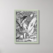 Lagertha Shield Maiden Leinwanddruck (Vorderseite)