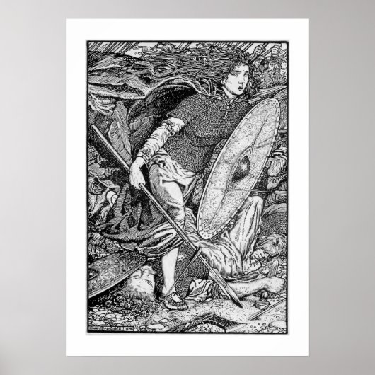 Lagertha Shield Maiden Poster (Vorne)