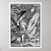 Lagertha Viking Shield Maiden Poster (Vorne)