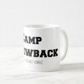 Lagerthrowback-(dieses ist vermutlich Wodka), Kaffeetasse (VorderseiteRechts)