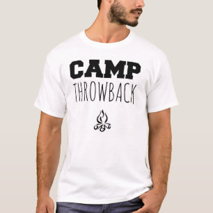 Lagerthrowback-grundlegender T - Shirt