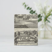 Lagerung und Wohnsitz von DA Walling Postkarte (Stehend Vorderseite)