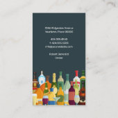 Lagerung von Bar Visitenkarte (Rückseite)