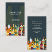 Lagerung von Bar Visitenkarte (Vorne/Hinten)