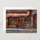 Lagerung - Wein - Weine und Spirituosen Ostern 193 Postkarte (Vorne/Hinten)