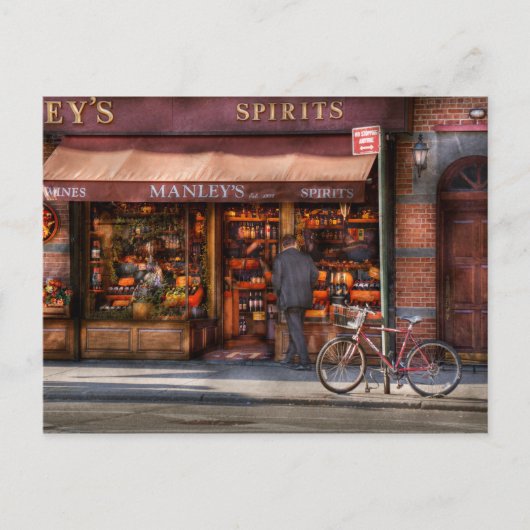 Lagerung - Wein - Weine und Spirituosen Ostern 193 Postkarte (Vorderseite)