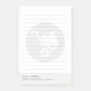 Lagerverwalter   Minimaler Stil Post-it Klebezettel