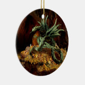 Lagerverzierung des Drachen Keramikornament (Rechts)