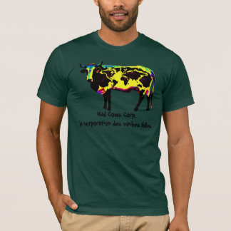 Lagesellschafts-DES vaches folles der Rinderwahnen T-Shirt