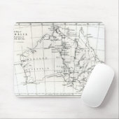 Lageskizze von Australien Mousepad (Mit Mouse)