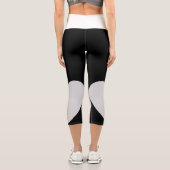 laggy black capri leggings (Rückseite)