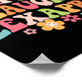 Lagh Lexapro Groovy Mental Health Therapeut Anxie Poster (Ecke)