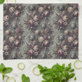 Lagh Lines - Gothic Viktorianisch Geschirrtuch (Gefaltet)