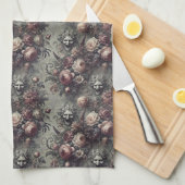 Lagh Lines - Gothic Viktorianisch Geschirrtuch (Viertel Falte)