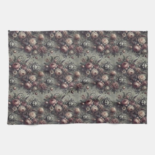 Lagh Lines - Gothic Viktorianisch Geschirrtuch (Horizontal)