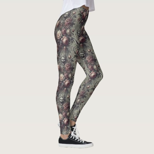 Lagh Lines - Gothic Viktorianisch Leggings (Rechts)